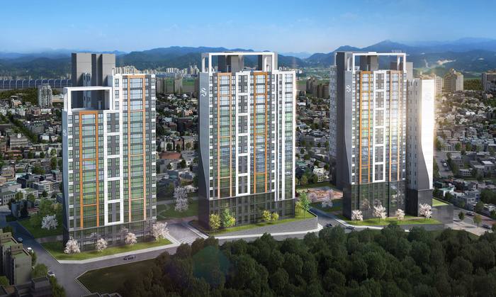 광주 산수동 554-32 가로주택정비사업 조감도